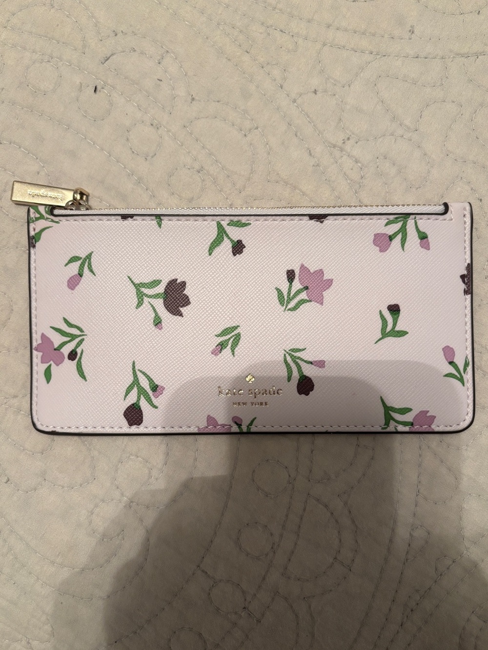 Kate Spade Floral Zip Wallet